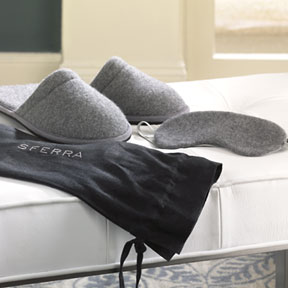 Platinum Travel Companion Cashmere Set