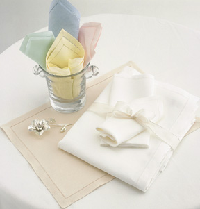 Tudor Pastel Linen Tablecloths