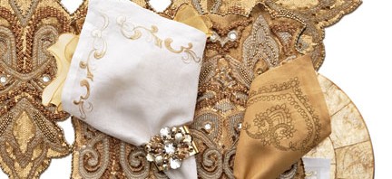 All That Glitters: Golden Accents for the Table