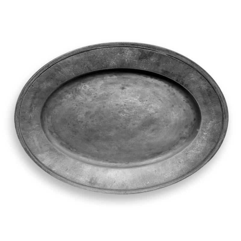 TarHong Pewter Melamine Oval Platter