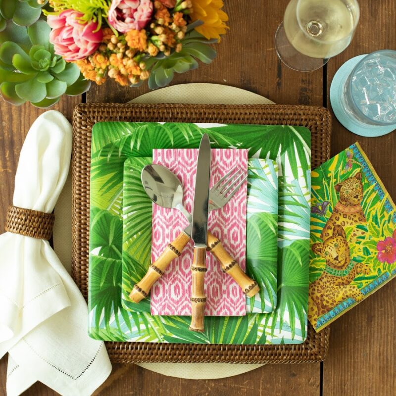 Easy Does It Chic Entertaining With Paper Plates And Napkins